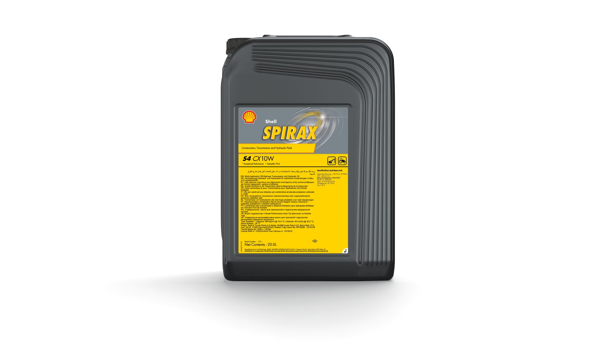 Shell Spirax S4 CX 10W 20L JC