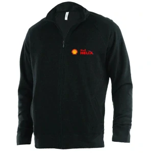 MIKINA SHELL HELIX FLEECE ČERNÁ L