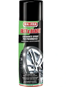 FAST & BLACK 500 ml leští a chrání pneu - sprej