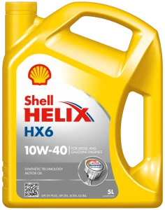 Shell HELIX HX6 10W-40, 5L