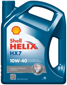 Shell HELIX HX7 10W-40, 4L