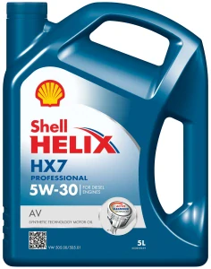 Shell Helix HX7 Professional AV 5W-30, 5L