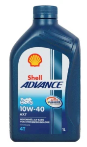 Shell ADVANCE 4T AX7 10W-40, 1L